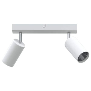 Faretto da soffitto Bianco 26 x 5.5 x 16.5 cm Acciaio 4108195