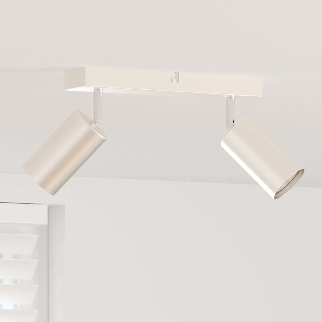 Faretto da soffitto Nichel spazzolato 26 x 5.5 x 16.5 cm 4108196