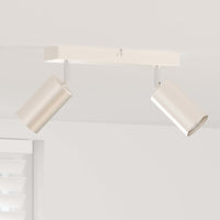 Faretto da soffitto Nichel spazzolato 26 x 5.5 x 16.5 cm 4108196