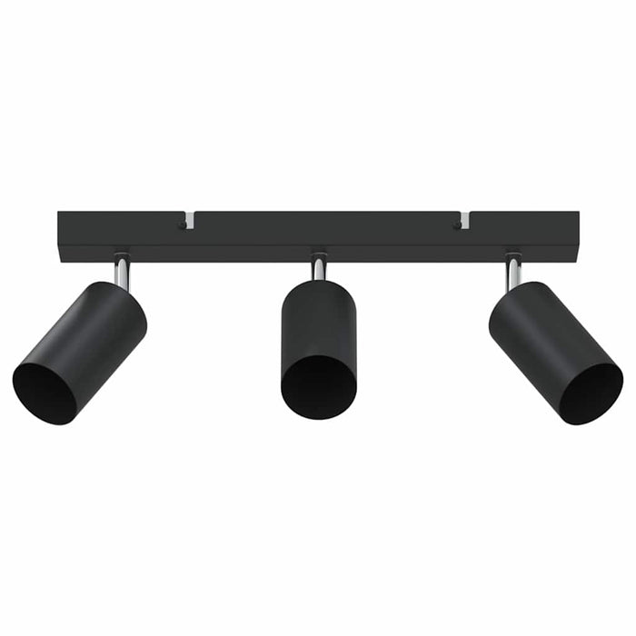 Faretto da soffitto Nero 38 x 5.5 x 16.5 cm Acciaio 4108197