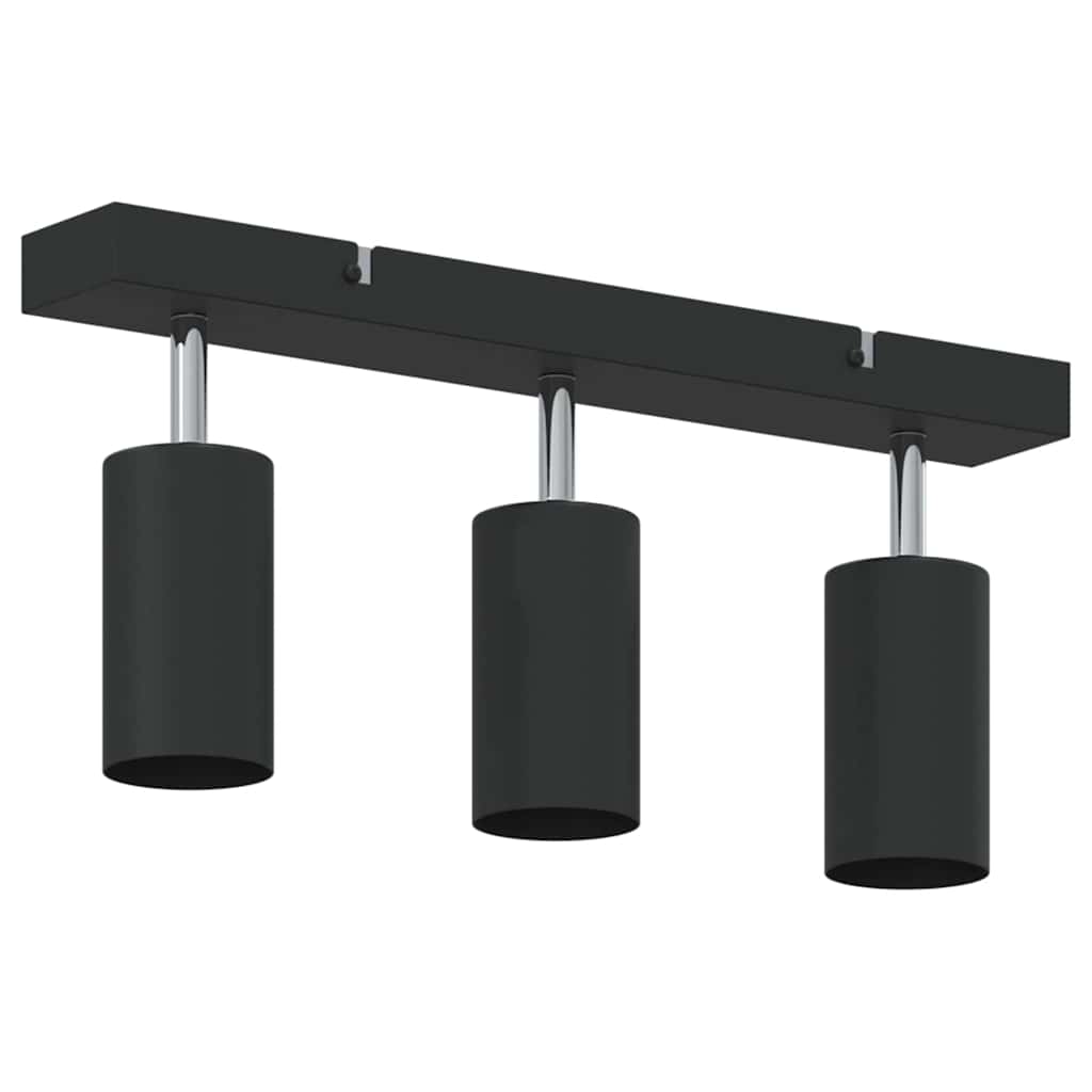 Faretto da soffitto Nero 38 x 5.5 x 16.5 cm Acciaio 4108197