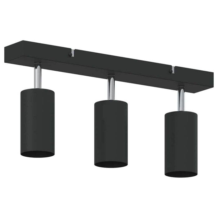 Faretto da soffitto Nero 38 x 5.5 x 16.5 cm Acciaio 4108197