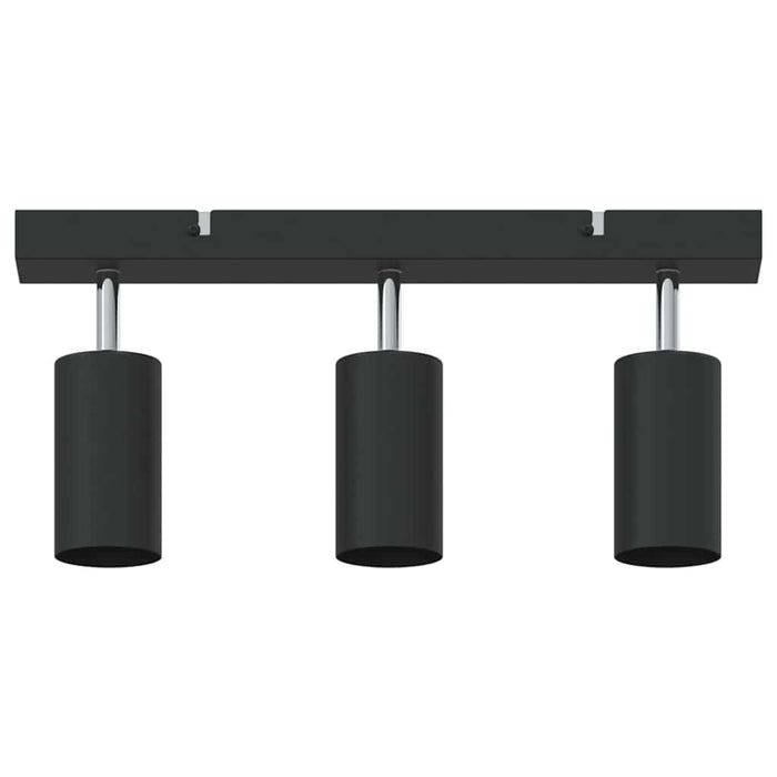 Faretto da soffitto Nero 38 x 5.5 x 16.5 cm Acciaio 4108197