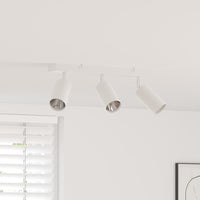 Faretto da soffitto Bianco 38 x 5.5 x 16.5 cm Acciaio 4108198