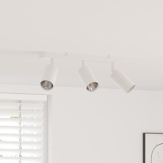 Faretto da soffitto Bianco 38 x 5.5 x 16.5 cm Acciaio 4108198