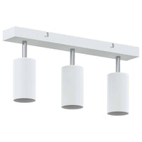 Faretto da soffitto Bianco 38 x 5.5 x 16.5 cm Acciaio 4108198