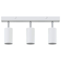 Faretto da soffitto Bianco 38 x 5.5 x 16.5 cm Acciaio 4108198