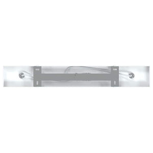 Faretto da soffitto Bianco 38 x 5.5 x 16.5 cm Acciaio 4108198