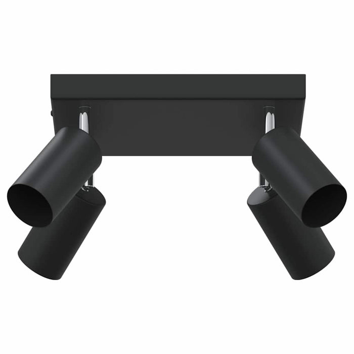 Faretto da soffitto Nero 26 x 26 x 16.5 cm Acciaio 4108200