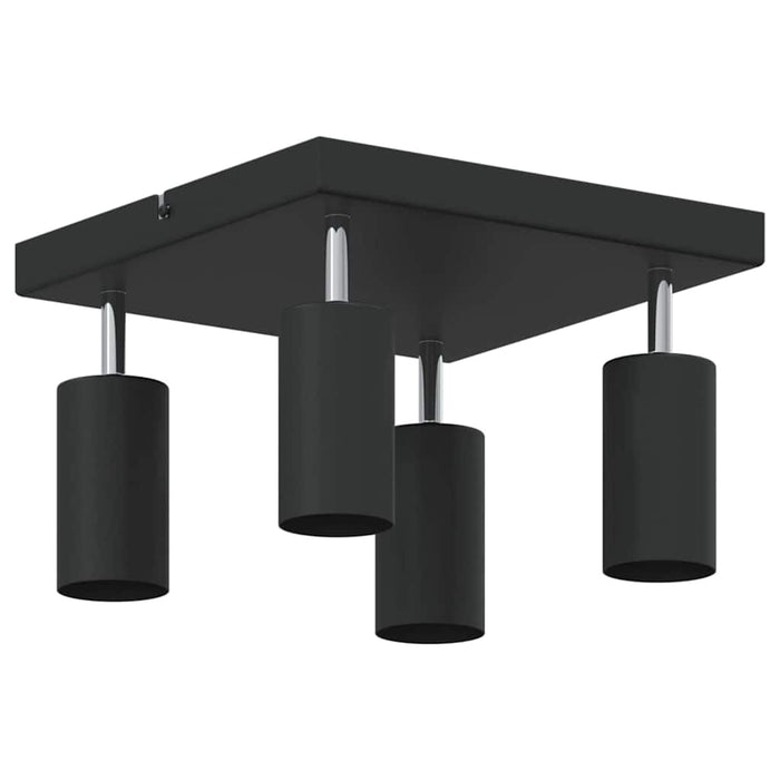 Faretto da soffitto Nero 26 x 26 x 16.5 cm Acciaio 4108200