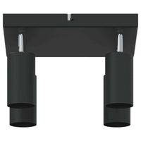 Faretto da soffitto Nero 26 x 26 x 16.5 cm Acciaio 4108200