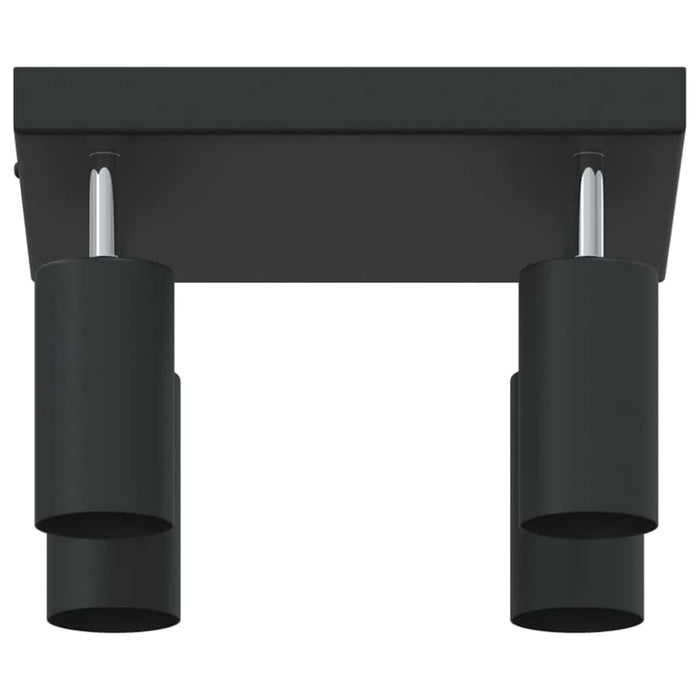 Faretto da soffitto Nero 26 x 26 x 16.5 cm Acciaio 4108200