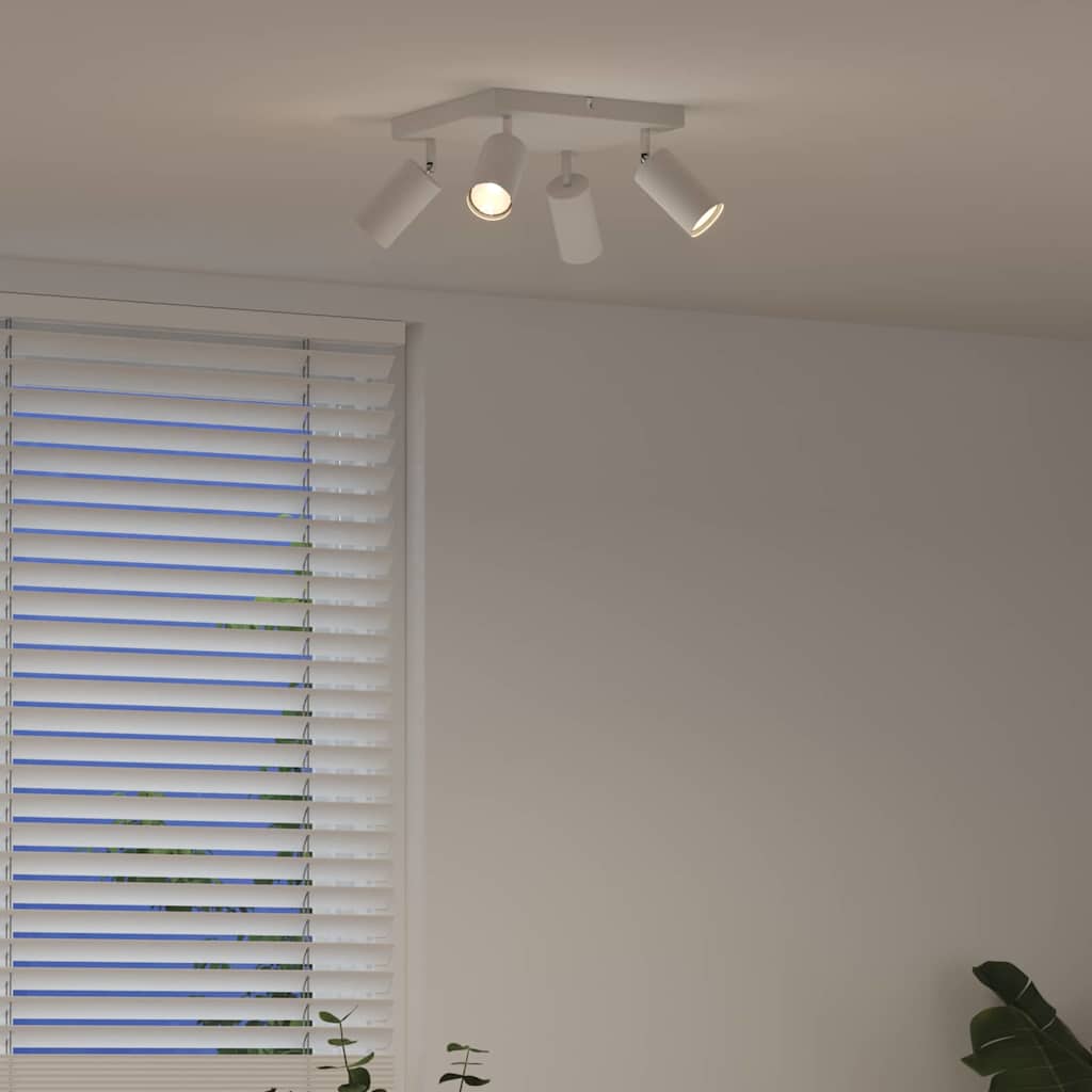 Faretto da soffitto Bianco 26 x 26 x 16.5 cm Acciaio 4108201