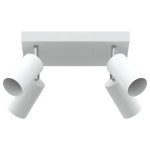 Faretto da soffitto Bianco 26 x 26 x 16.5 cm Acciaio 4108201