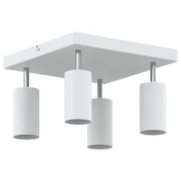 Faretto da soffitto Bianco 26 x 26 x 16.5 cm Acciaio 4108201
