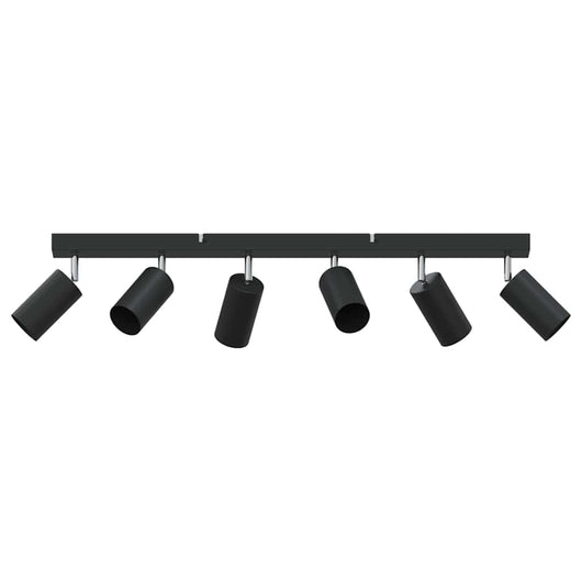 Faretto da soffitto Nero 73 x 5.5 x 16.5 cm Acciaio 4108203