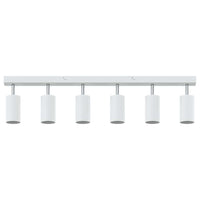 Faretto da soffitto Bianco 73 x 5.5 x 16.5 cm Acciaio 4108204