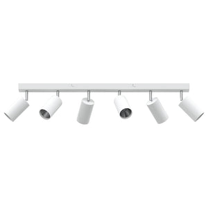 Faretto da soffitto Bianco 73 x 5.5 x 16.5 cm Acciaio 4108204