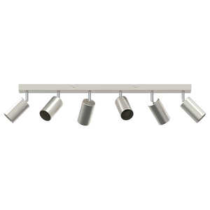 Faretto da soffitto Nichel spazzolato 73 x 5.5 x 16.5 cm 4108205