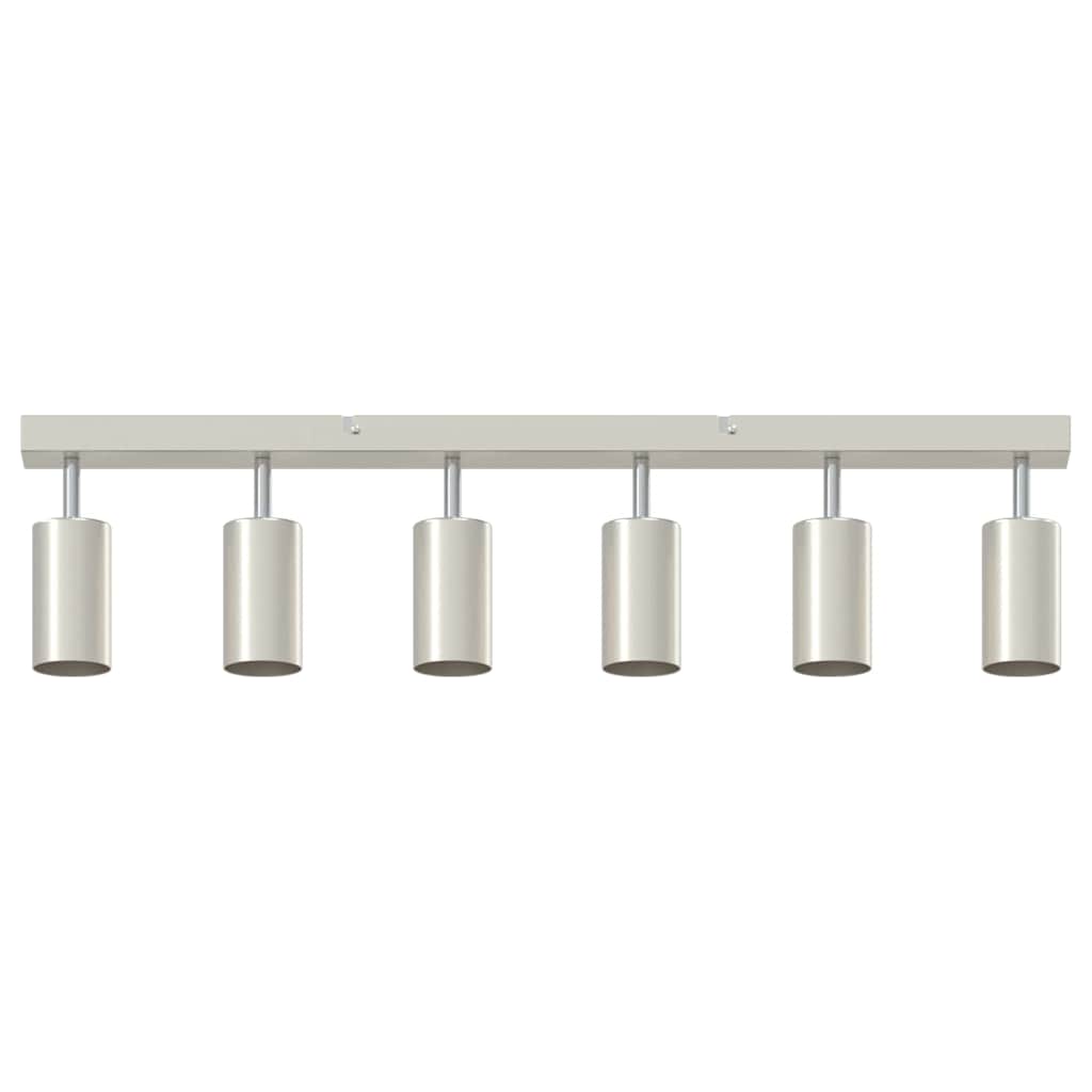 Faretto da soffitto Nichel spazzolato 73 x 5.5 x 16.5 cm 4108205