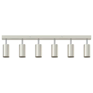 Faretto da soffitto Nichel spazzolato 73 x 5.5 x 16.5 cm 4108205