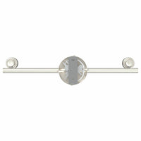 Faretto da soffitto Nickel spazzolato 39 x 10.5 x 10.5 cm 4108209