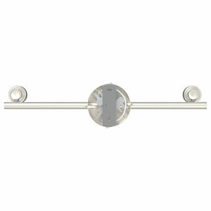 Faretto da soffitto Nickel spazzolato 39 x 10.5 x 10.5 cm 4108209
