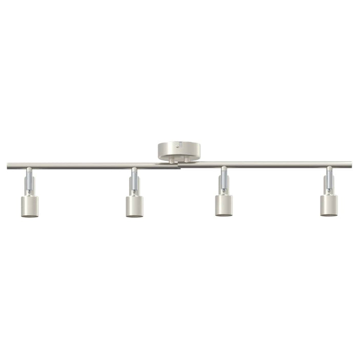 Faretto da soffitto Nickel spazzolato 70 x 9 x 12.5 cm Acciaio 4108210