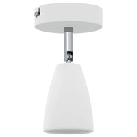 Faretto da soffitto Bianco 8 x 8 x 14.5 cm Acciaio 4108212