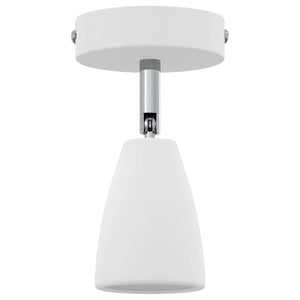 Faretto da soffitto Bianco 8 x 8 x 14.5 cm Acciaio 4108212