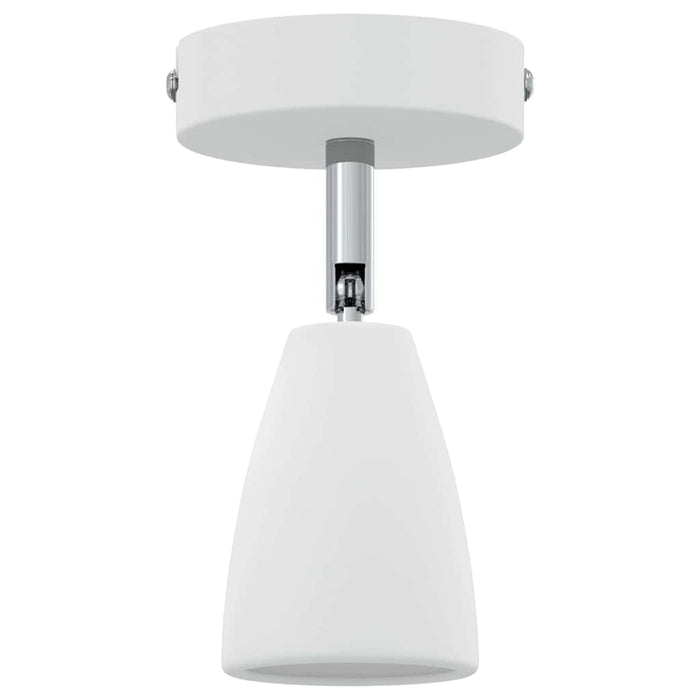 Faretto da soffitto Bianco 8 x 8 x 14.5 cm Acciaio 4108212