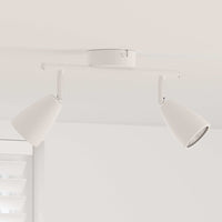 Faretto da soffitto Bianco 25.5 x 8 x 15.5 cm Acciaio 4108213