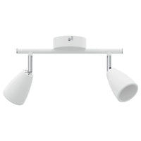 Faretto da soffitto Bianco 25.5 x 8 x 15.5 cm Acciaio 4108213