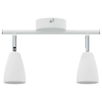 Faretto da soffitto Bianco 25.5 x 8 x 15.5 cm Acciaio 4108213