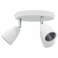 Faretto da soffitto Bianco 19 x 19 x 14.5 cm Acciaio 4108214