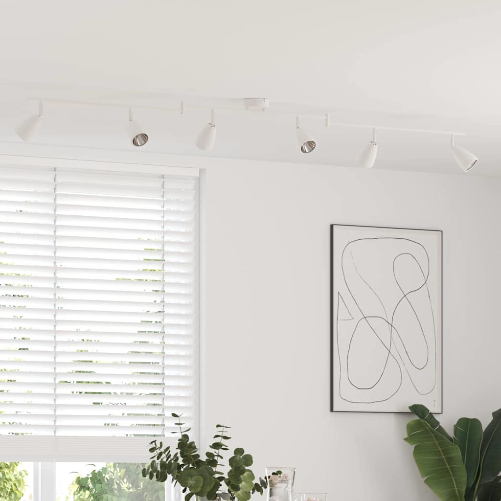 Faretto da soffitto Bianco 176.5 x 13.5 x 12.5 cm Acciaio 4108216