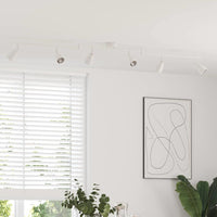 Faretto da soffitto Bianco 176.5 x 13.5 x 12.5 cm Acciaio 4108216