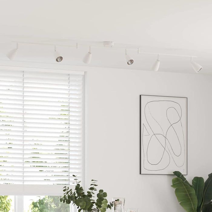 Faretto da soffitto Bianco 176.5 x 13.5 x 12.5 cm Acciaio 4108216