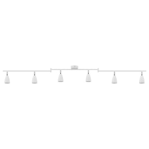 Faretto da soffitto Bianco 176.5 x 13.5 x 12.5 cm Acciaio 4108216