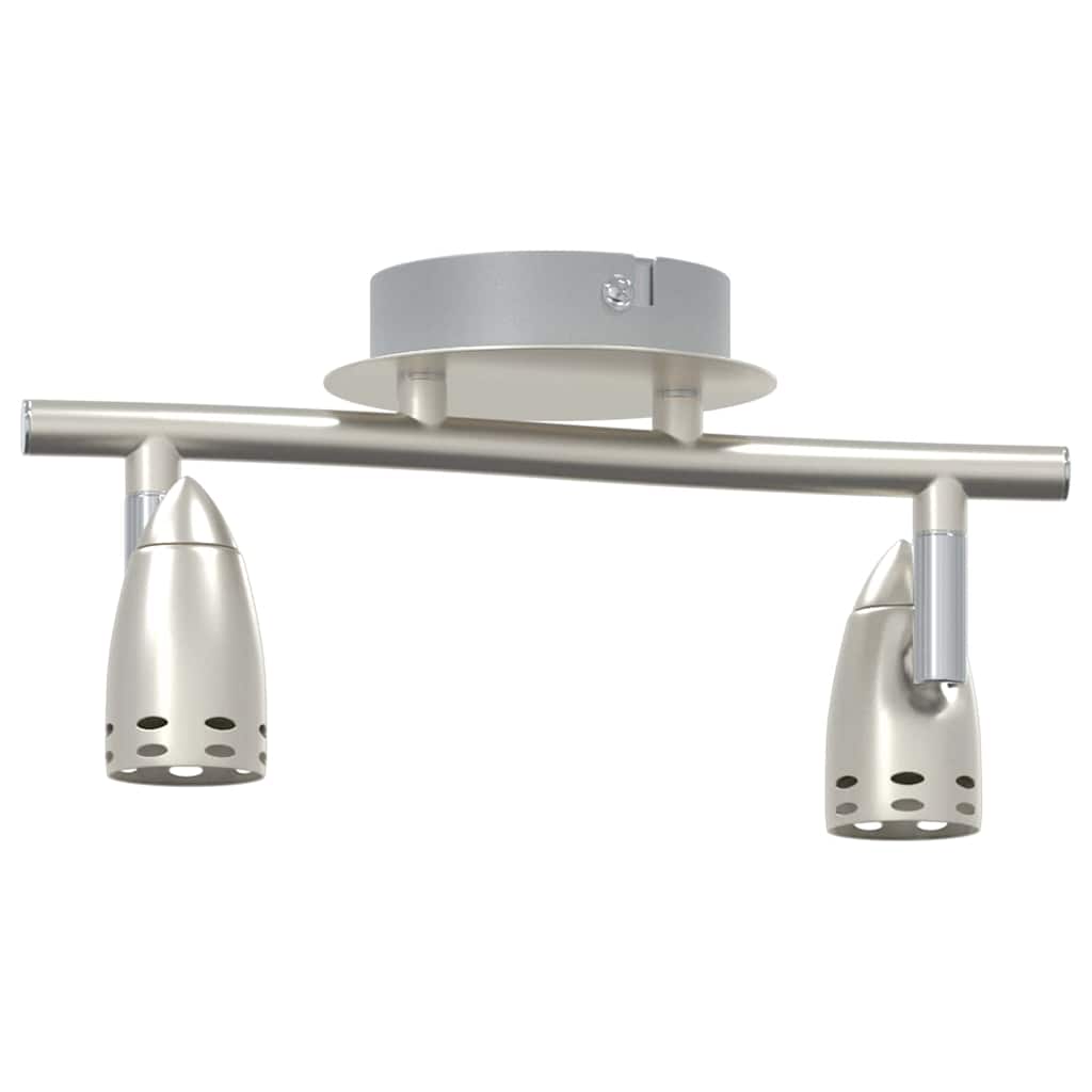 Faretto da soffitto Nichel opaco 27 x 14 x 12 cm Acciaio 4108217