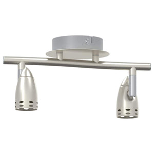 Faretto da soffitto Nichel opaco 27 x 14 x 12 cm Acciaio 4108217