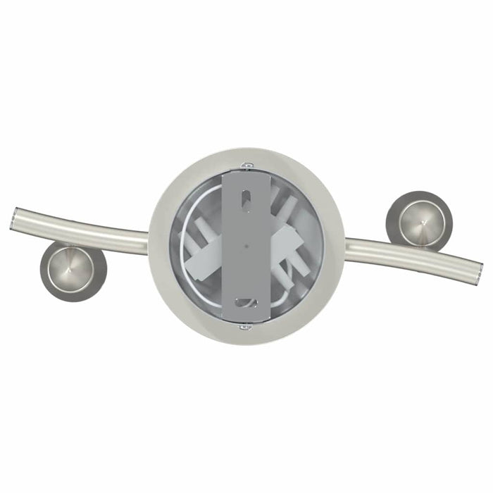 Faretto da soffitto Nichel opaco 27 x 14 x 12 cm Acciaio 4108217