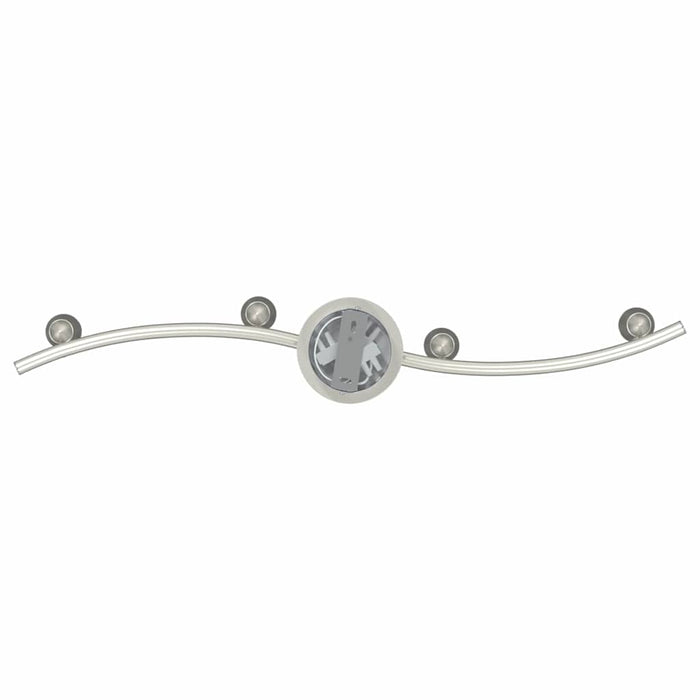 Faretto da soffitto Nichel opaco 58.5 x 15 x 12 cm Acciaio 4108220