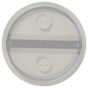 Faretto da soffitto Argento 29 x 29 x 11 cm Acciaio e Vetro 4108221