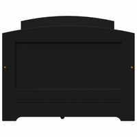 Dormeuse con 5 Cassetti senza Materasso Nero 90x200 cm IRUN 3314682