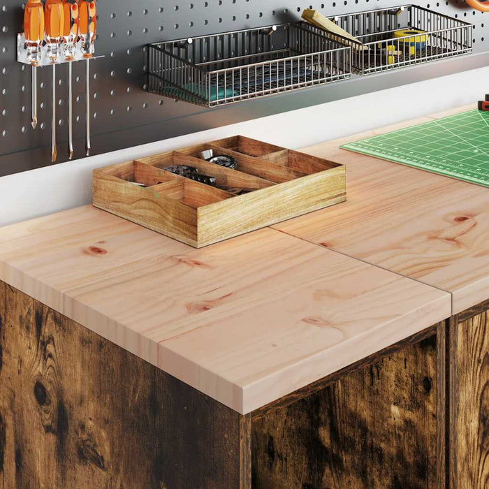 Armadi da Garage 2 pz Rovere Fumo in Legno Multistrato 3328264