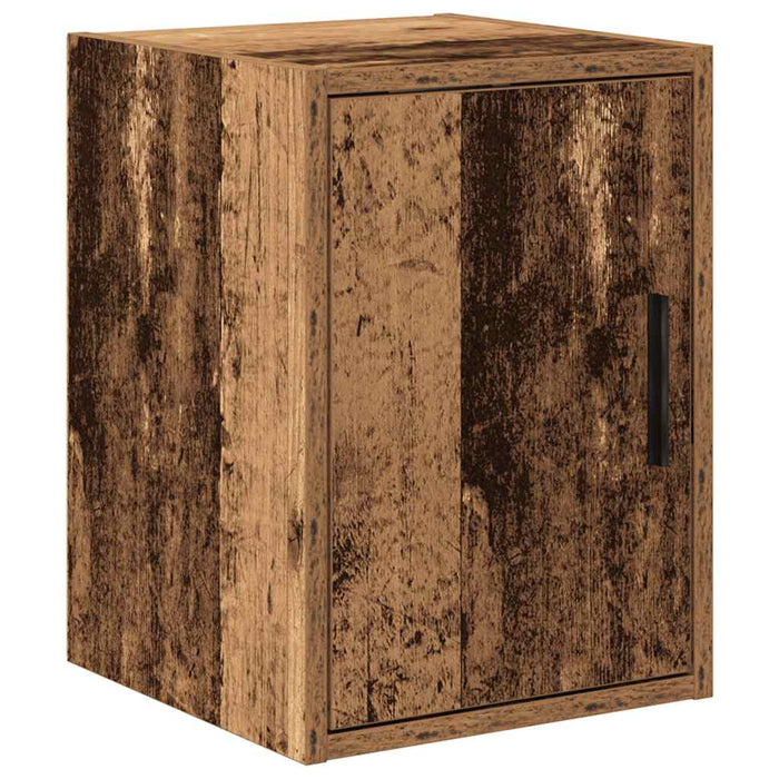 Armadi da Garage 2 pz Legno Antico in Legno Multistrato