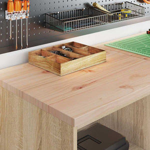 Armadi da Garage 2 pz Rovere Sonoma in Legno Multistrato 3328280