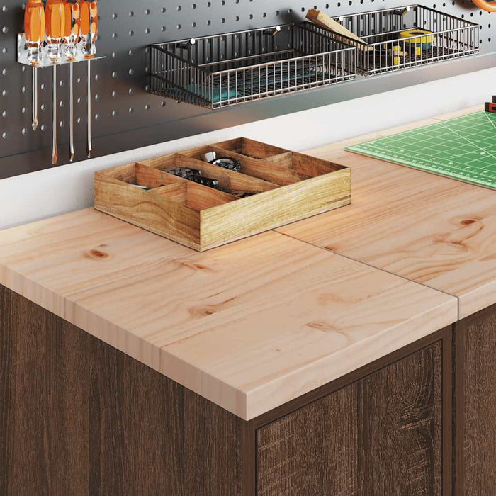 Armadi da Garage 2 pz Rovere Marrone in Legno Multistrato 3328293