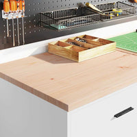 Armadi da Garage 2 pz Bianchi in Legno Multistrato 3328332